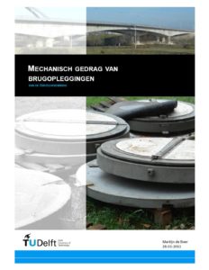 Mechanisch gedrag van brugopleggingen (afstudeerwerk)