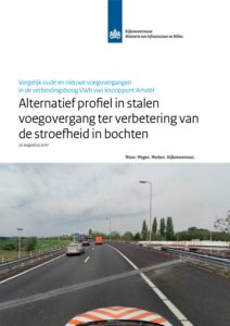 Rws rapport alternatief profiel in stalen voegovergangen
