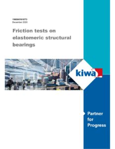 Friction tests on elastomeric structural bearings