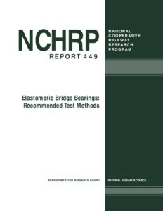 2001 elastomeric bridge bearings recommended test methods