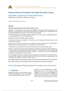 2016 expansion joint for largest lift bridge europe iabse