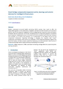 2016 smart bridge components for intelligent infrastructure iabse