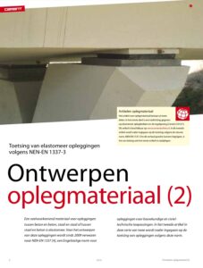 Cement artikel ct1300 027 oplegmateriaal