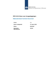 Rtd1012 eisen voor brugopleggingen v1.1