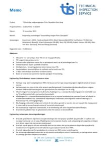 221208 Memo RWS Eindoordeel Pilot voegovergangen Prins Clausplein Den Haag