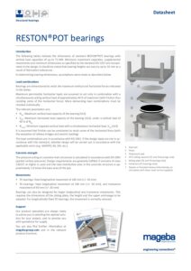 DATASHEET RESTON POT ch de