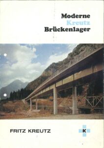Moderne Kreutz Bruckenlager
