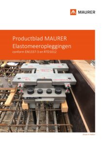 Productblad MAURER Elastomeeropleggingen