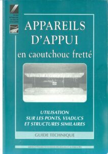 Appareils d'appui en caoutchouc frette